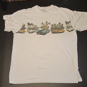 North River Clothing Classic American Muscle Printed Shirt Large